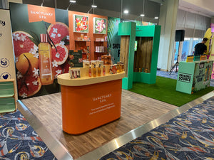 Sanctuary Spa Exhibition Stand Builder