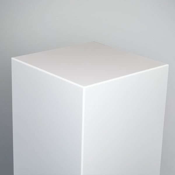 Square Retail Display Plinths PLS-300-200-W - Premier Woodshop