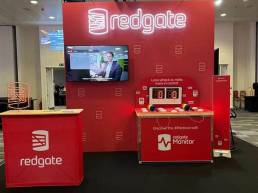 Premier Woodshop - Redgate Software Custom Exhibition Stand &ndash; ExCeL London