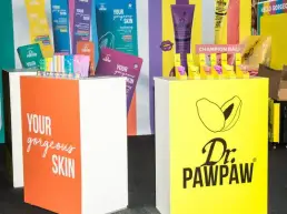 Dr Paw Paw Pop Up Retail Stand & Display