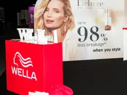 Wella Pop Up Retail Stand & Display