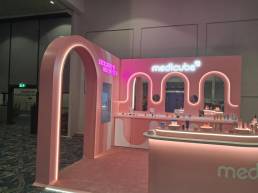 Exhibition stand build at Coventry Building Society Arena