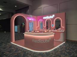 Exhibition stand build at Coventry Building Society Arena